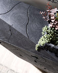 Prism Console Table Black - Maison Vogue
