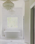 Sommelier White Chandelier - Maison Vogue