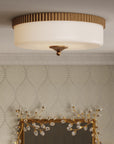 Forget-Me-Not Gold Rectangular Mirror