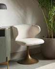 Simone Swivel Dining Chair - Maison Vogue