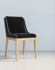 Sorrento Dining Chair - Natural-Black