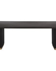 Kalla Dining Table - 96"-Charcoal - Maison Vogue