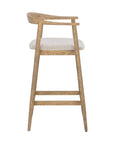 Jeremy Counter Stool - Weathered Oak - Maison Vogue