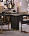Kalla Dining Table - 96"-Charcoal