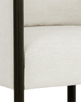 Wilder Lounge Chair-Heather Ivory Tweed