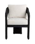 Pylos Dining Armchair - Black