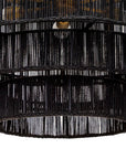Alyssa Chandelier - Black Jute