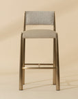 Bayard Barstool - Antique Brass