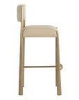 Bayard Barstool - Antique Brass