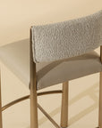 Bayard Barstool - Antique Brass
