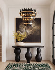Ines Console Table-Black