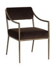 Leticia Dining Armchair-Diamond Mink