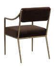 Leticia Dining Armchair-Diamond Mink