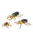Brass Beetle Colony Set of 3