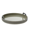 Cuoio Round Tray
