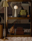Gadabout Brass Cordless Floor Lamp