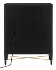 Verona Black Secretary Desk - Maison Vogue