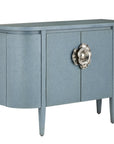 Briallen Blue Demi-Lune Cabinet - Maison Vogue