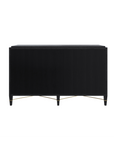 Verona Black Six-Drawer Chest