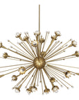 Sputnik Chandelier-Antique Brass