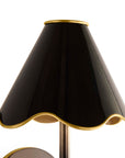 Ripple Rechargeable LED Sconce-Black
