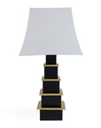 Pagoda Table Lamp-Black