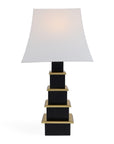 Pagoda Table Lamp-Black