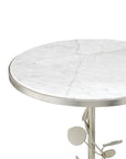 Lunaria Silver Accent Table