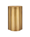 Trebol Brass Accent Table