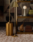 Trebol Brass Accent Table