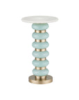 Lambent Turquoise Drinks Table