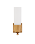 Bryce Gold Bath Wall Sconce-Gold/Frosted