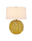 Mantilla Yellow Table Lamp
