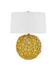 Mantilla Yellow Table Lamp