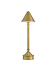 Traipse Brass Cordless Table Lamp
