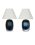 Danza Blue Cordless Table Lamp