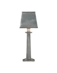Wander Antique Silver Cordless Table Lamp