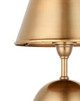 Volley Antique Brass Cordless Table Lamp