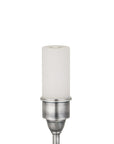 Volley Antique Silver Cordless Table Lamp