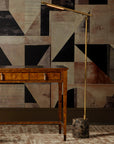 Hanford Brass Floor Lamp