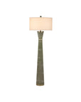 Galuchat Green Hourglass Floor Lamp