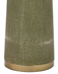 Galuchat Green Hourglass Floor Lamp