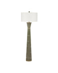 Galuchat Green Hourglass Floor Lamp