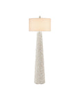 Turbinella White Floor Lamp