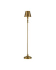 Viaggio Antique Brass Cordless Floor Lamp