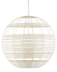 Lapsley White Orb Chandelier - Maison Vogue