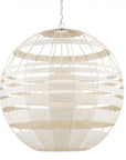 Lapsley White Orb Chandelier - Maison Vogue