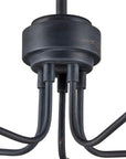 Serpa Black Chandelier - Maison Vogue