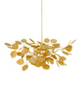 Lunaria Small Gold Chandelier