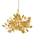 Lunaria Large Gold Chandelier